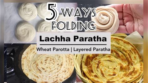 Lachha Paratha 5 Ways Folding Balon Wala Paratha Bht Asan Or Mazedar