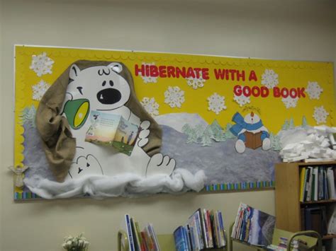 Library Learners Winter Bulletin Board Ideas