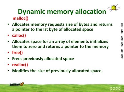 Dynamic Memory Allocation Ppt