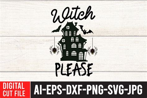 Witch Please Svg Cut File Graphic By Ranacreative · Creative Fabrica