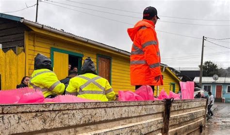 Declaran Alerta Roja en Curanilahue por desborde de ríos piden evacuar