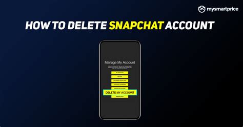 Delete Snapchat Account How To Permanently Delete Snapchat Account Or