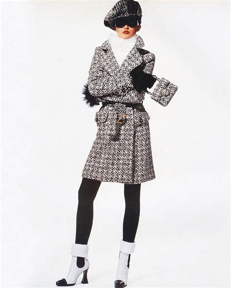 Trish Goff For Chanel Fall Winter Photographed By Karl Lagerfeld