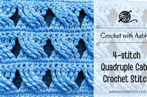 Crochet With Aabhar Lacy Arrow Stitch Aabhar Creations