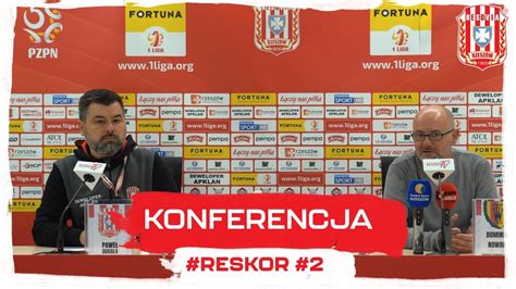 KONFERENCJA PRASOWA APKLAN RESOVIA KORONA KIELCE 2 YouTube