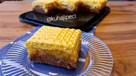 KOLAČ SA JABUKAMA desert bez jaja za potpuno osvježenje APPLE CAKE