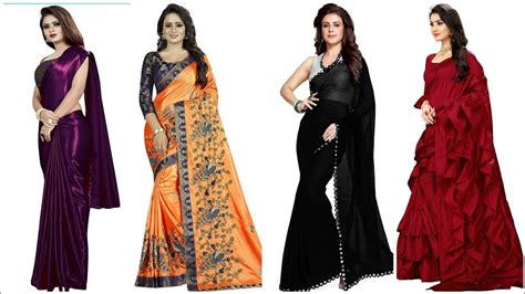 Attractive Sari Design For Women All Type Shari Design Youtube