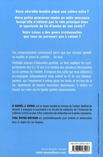 Le Cerveau De Votre Enfant Manuel Déducation De Daniel J Siegel