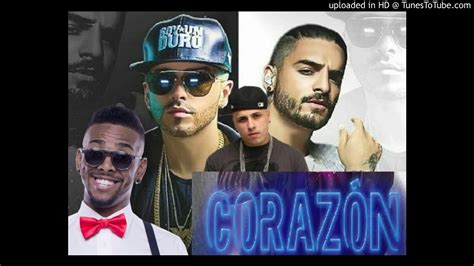 Maluma Corazon Remix Ft Nego Do Borel Yandel Y Nicky Jam YouTube