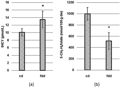 Total Homocysteine Thcy A In Plasma And Ch H Folate In