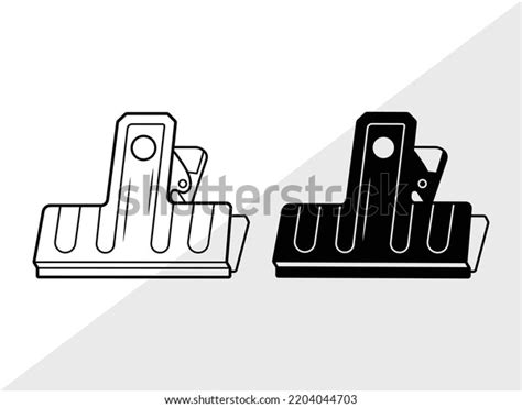 27 Binder Clip Svg Gambar Foto Stok And Vektor Shutterstock