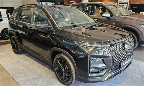 Mg Hector Blackstorm First Look In Photos