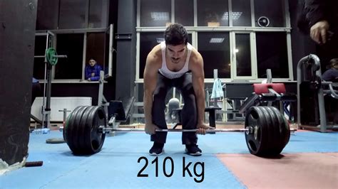 Sonunda 210 Kg Deadlİft Youtube