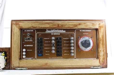1980 1985 Catalina 27 30 33 Ac Dc Electrical Fuse Breaker Control