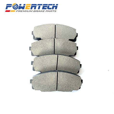 High Braking Performance Non Asbestos Anti Squeal Car Brake Pads Auto