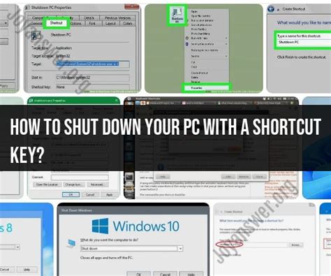 PC Shutdown Shortcut How To Quickly Shut Down Your PC With A Keyboard