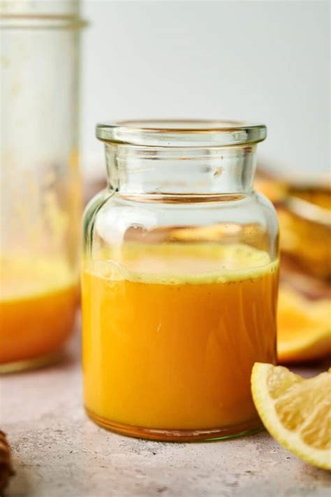 Ginger Turmeric Shot No Juicer Needed