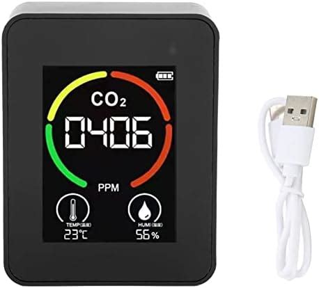 Air Quality Monitor Indoor Portable CO2 Detector TVOC Tester Air