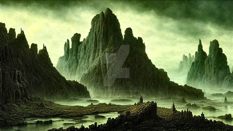 Horror Landscape by ExordiumFractal on DeviantArt