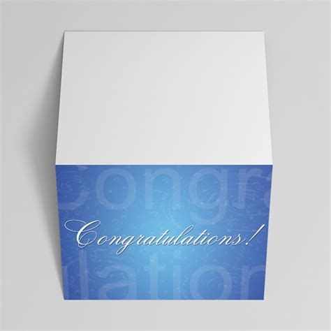 Blue Congratulations Card - Congratulations Greeting Cards by CardsDirect