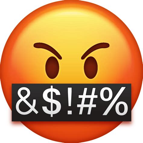 Cursing Emoji Png Images Transparent Background