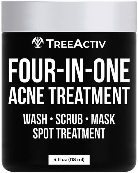 Amazon Treeactiv Four In One Acne Treatment Exfoliating Sulfur