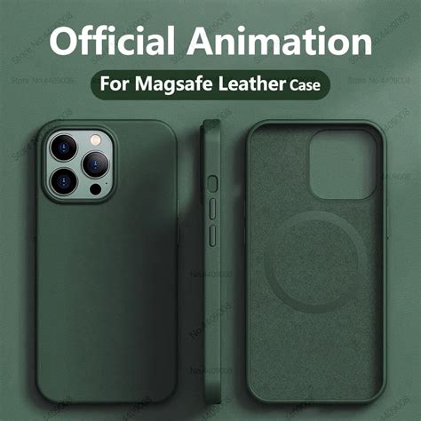 Offizielle Leder Animation F R Magsafe H Lle F R Iphone Mini