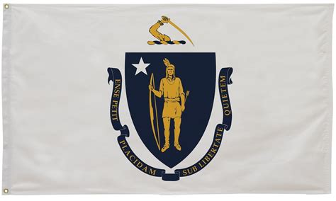 Massachusetts State Flag 2 X 3 Massachusetts Flag State Of