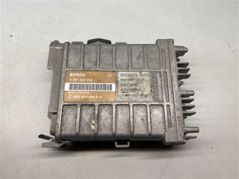 AUDI 80 B3 2 0 16V Petrol Engine Control Unit Module ECU BOSCH