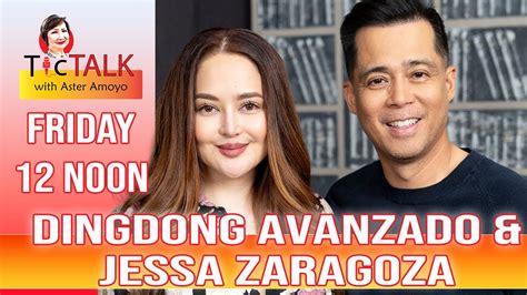 DINGDONG AVANZADO JESSA ZARAGOZA Magkasundo Sa Maraming Bagay