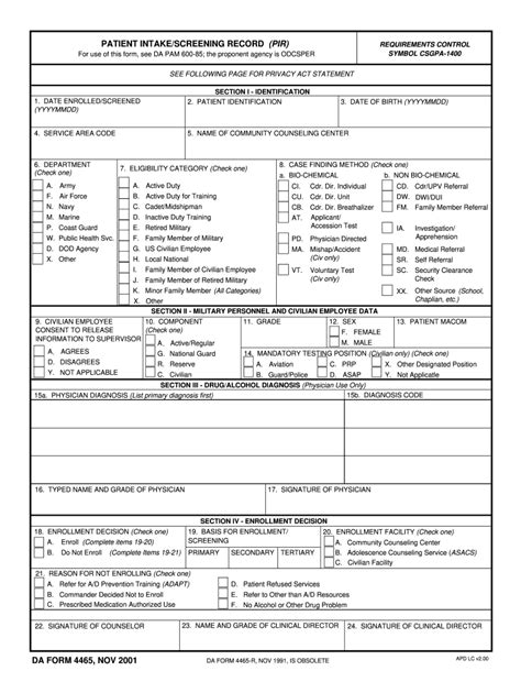 Da Form Fill Online Printable Fillable Blank Pdffiller