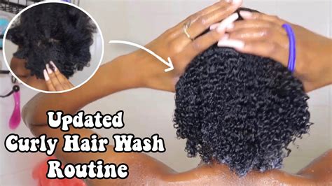 Upated Curly Hair Wash Routine Youtube