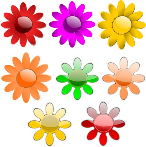 Vector Flowers Clipart I2clipart Royalty Free Public Domain Clipart