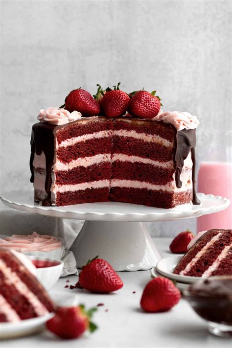 Slice Of Birthday Cake Red Velvet