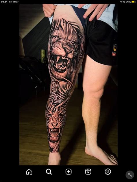 Pin By Kadekdodok On Quick Saves In Tattoos For Guys Leg Tattoo