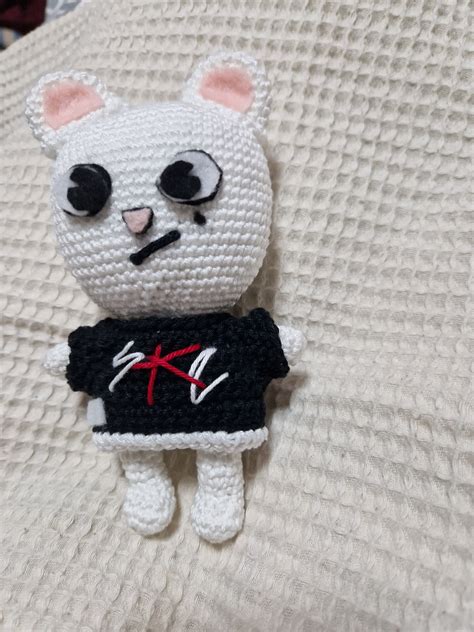 Skzoo Jiniret Hyunjin Crocheted Etsy