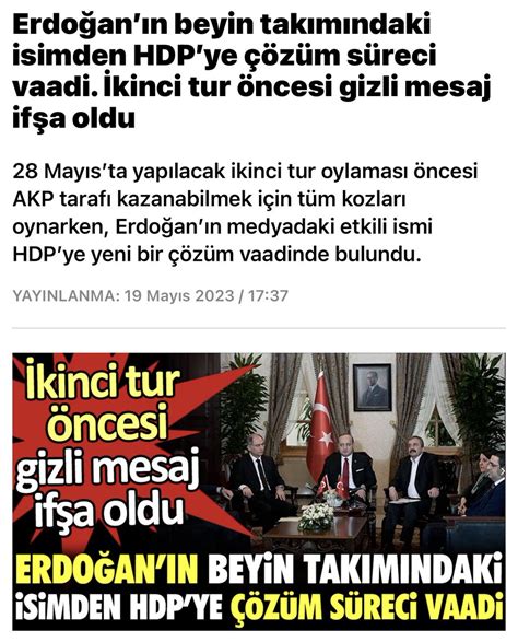 Hano Lu Hakan On Twitter Akp Den Kinci Tur Ncesi Hdpye Yeni Cozum