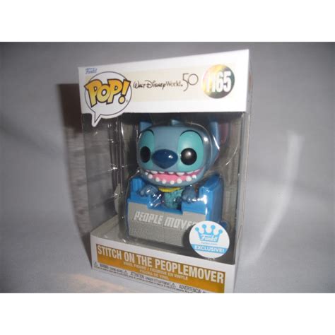 Pop Disney World Th Anniversary Stitch The People Mover Funko