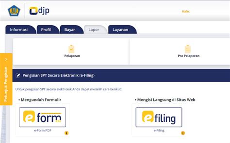 Saluran E SPT Bakal Ditutup DJP Silakan Pilih E Filing Atau E Form