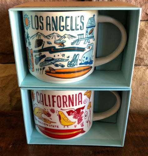 Starbucks Been There Series Los Angeles And California 14oz Ceramic