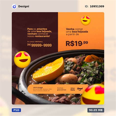 Social Media Feijoada On Behance