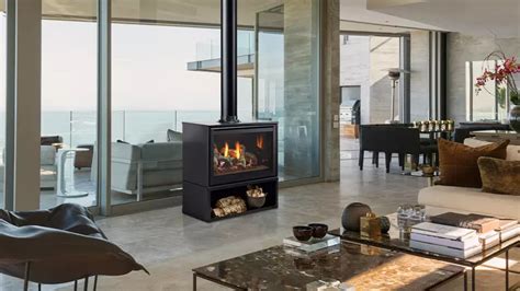 Heat And Glo Supreme Freestanding Indoor Gas Fireplace Newtown Fireplace Shop