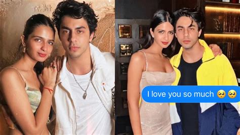 Aryan Khan Enjoying With His Girlfriend New Girlfriend Shahrukh Son