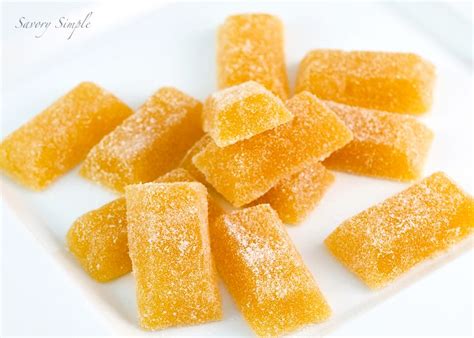 Passion Fruit Geleés Candy Recipe Savory Simple Recipe Fruit Passion Fruit Candy Recipes