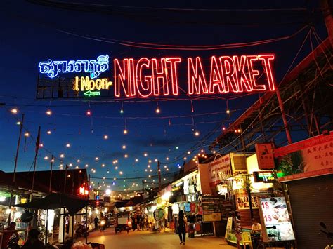 Angkor Night Market (Siem Reap) | Night market, Angkor, Marketing