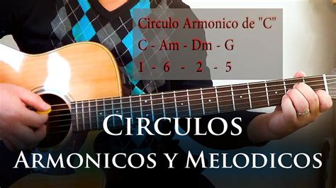 Circulos Armonicos Y Melodicos Guitarra Tutorial Youtube