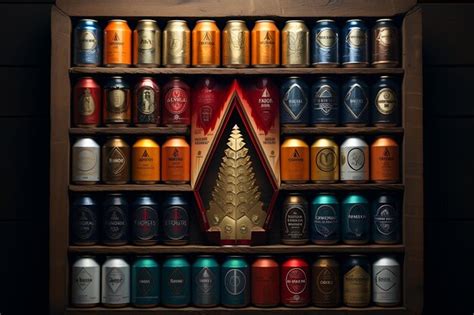 Premium AI Image | Packaging Photoshoot of a 12Pack of Craft Beer Cans ...