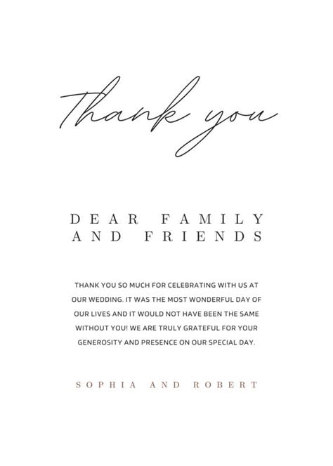 Free Custom Printable Wedding Thank You Card Templates Canva