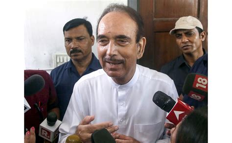 Former Congress Leader Ghulam Nabi Azad Who Recently Resigned From The