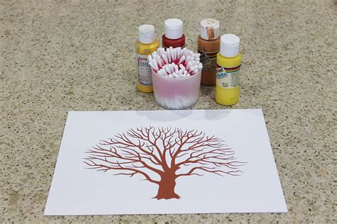 Fall Leaf Painting - Grandma Ideas